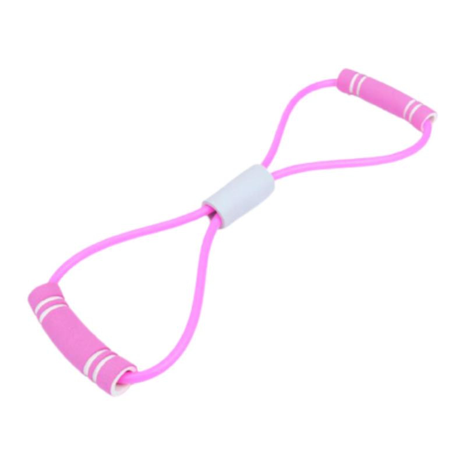 8 Shaped Resistance Bands for Home Workout and Physical Therapy