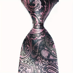 Men's Classic Floral Necktie Patterned Tie Business Party Wedding