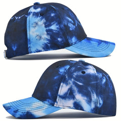 Tie Dye Baseball Cap Hat Sunshade Cap Men Women Sun Protection