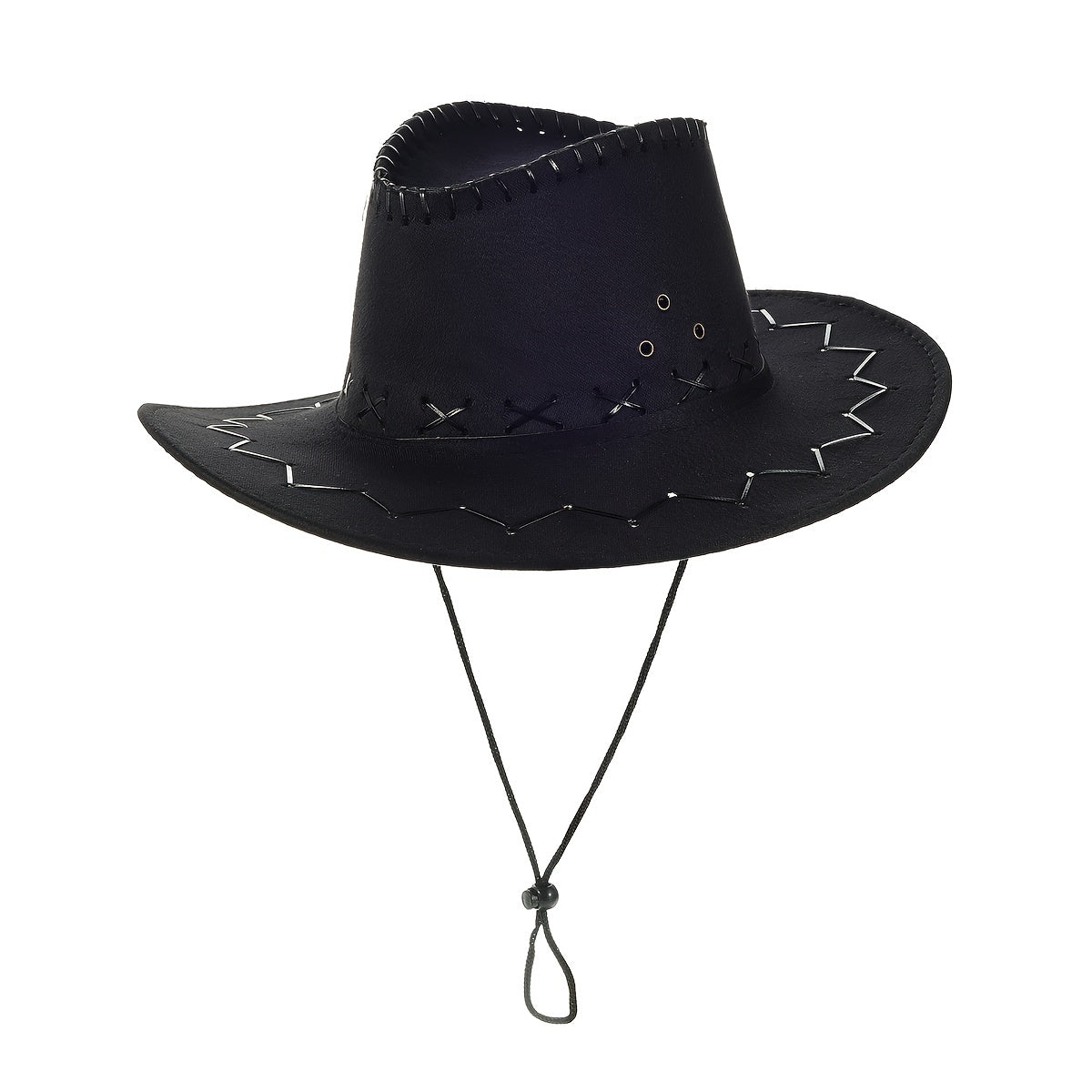Suede Wide Brim Cowboy Hat for Women Men - Unisex Western Hat