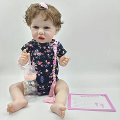 55 88 Cm Reborn Doll Painted Vinyl Birthday Christmas