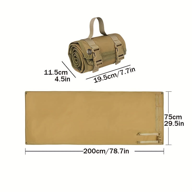 Portable Mat Canvas Accessory Outdoor Roll Up Pad