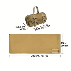 Portable Mat Canvas Accessory Outdoor Roll Up Pad