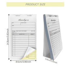 Sales Order Books 2 Part Carbonless Sales Invoice Book For Small Business