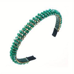 Colorful Beaded Headband Girls Hair Band Headdress