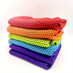 5pcs Summer Cooling Towels 40x12 Microfiber Ice Towels Soft & Breathable