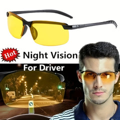Night Vision Driving Glasses for Men and Women - UV Protection Sunglasses