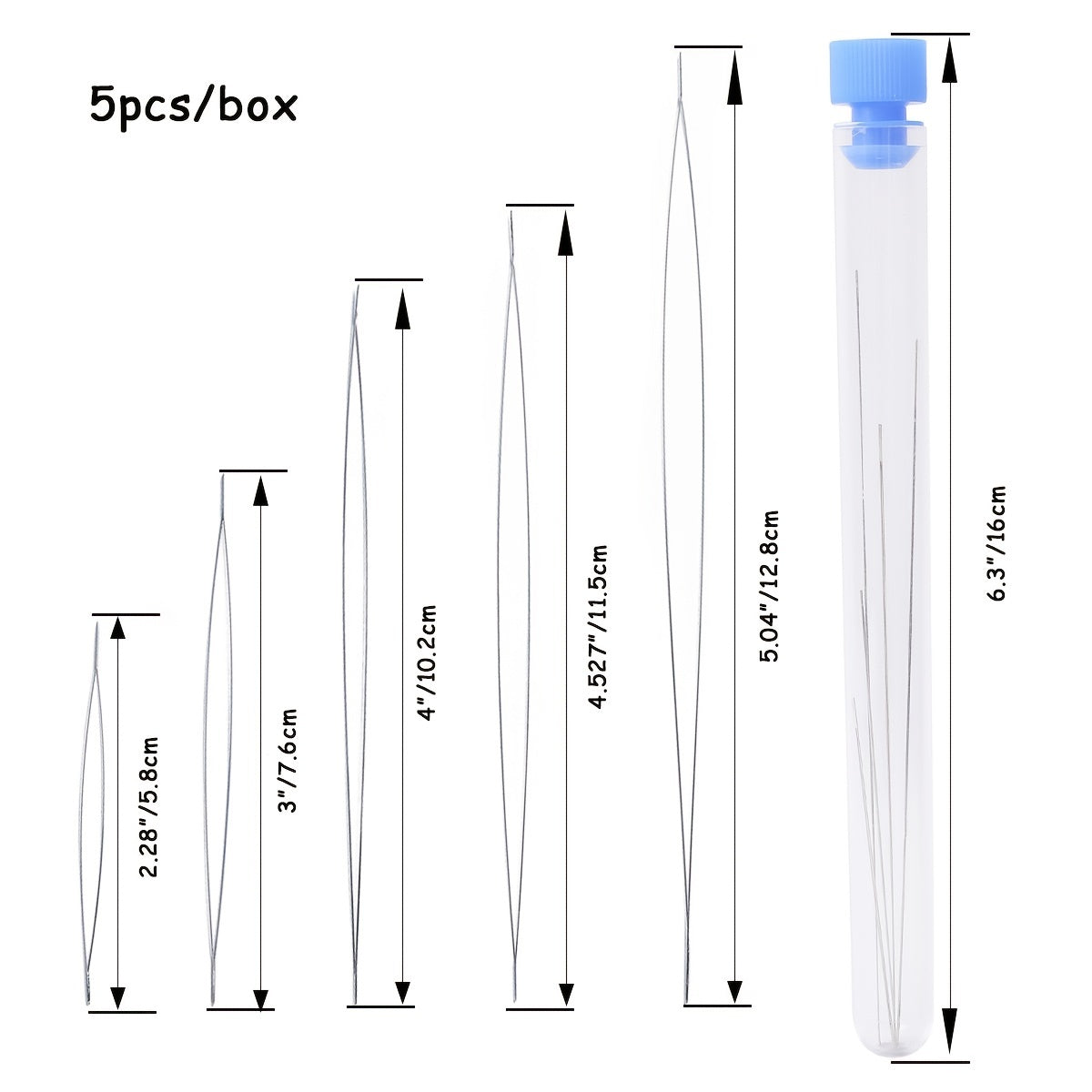 26pcs Beading Needles Set for DIY Jewelry Making