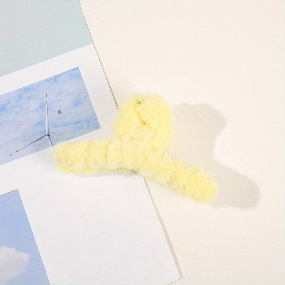 Women's Winter Fur Hair Clip Hair Accessories 1pc