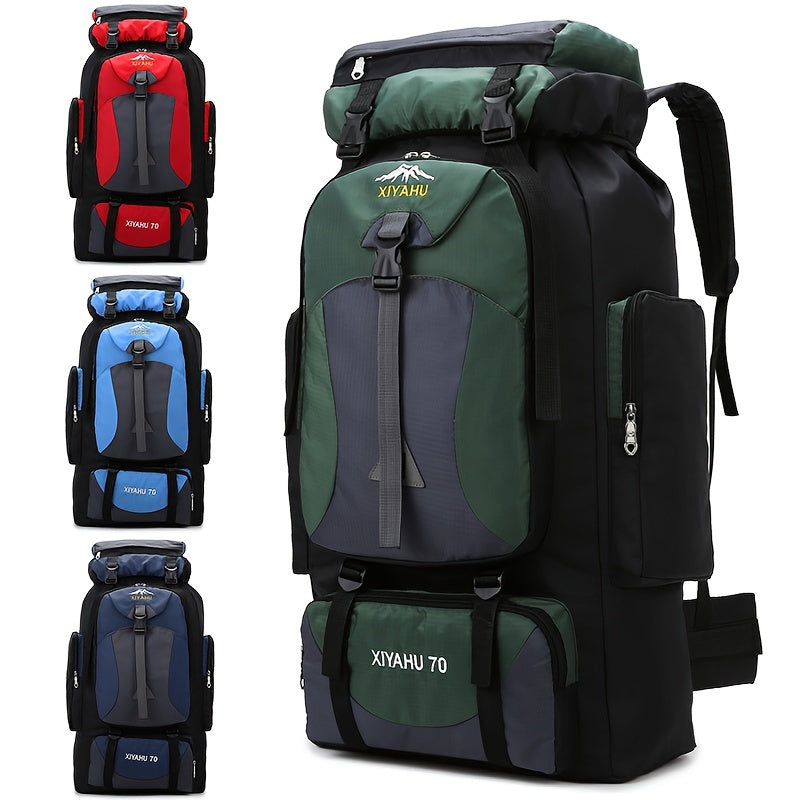 Large Capacity Hiking Backpack - Camping Outdoor Mountaineering Bag