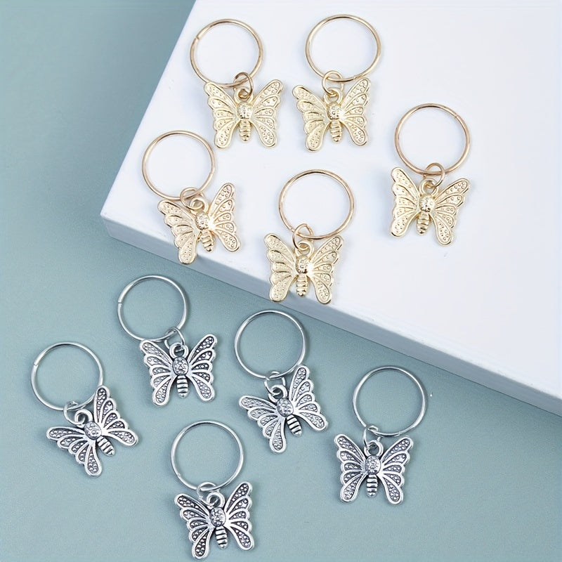 Butterfly Hair Ring Head Ornament Hippie Style Headwear Hair Accessories