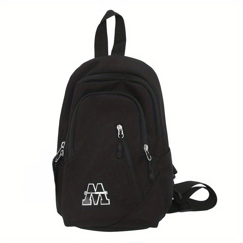 Large Capacity Casual Chest Bag Nylon Sling Bag
