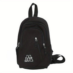 Large Capacity Casual Chest Bag Nylon Sling Bag