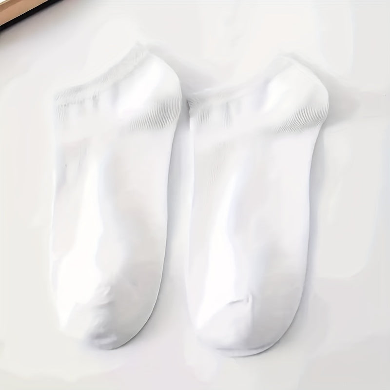 14 Pairs Women's Low Cut Ankle Socks Soft & Lightweight Solid Stockings