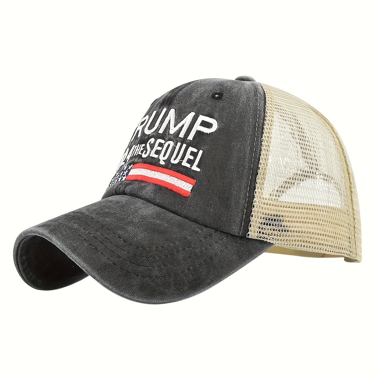 Vintage Trucker Hat Baseball Cap Embroidery