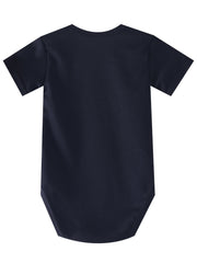 Baby Boys Girls Happy Birthday Daddy Short Sleeve Round Neck Onesie