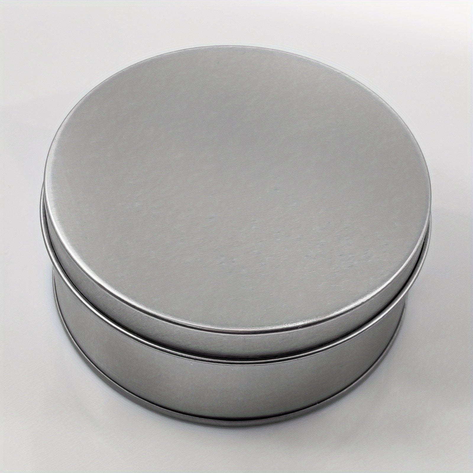 1pc Round Metal Dice Box - Silver Metal Dice Box for Storing Dice