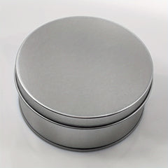 1pc Round Metal Dice Box - Silver Metal Dice Box for Storing Dice