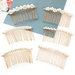 Pearl Hair Comb Bridal Braiding Head Jewelry Hair Accessories