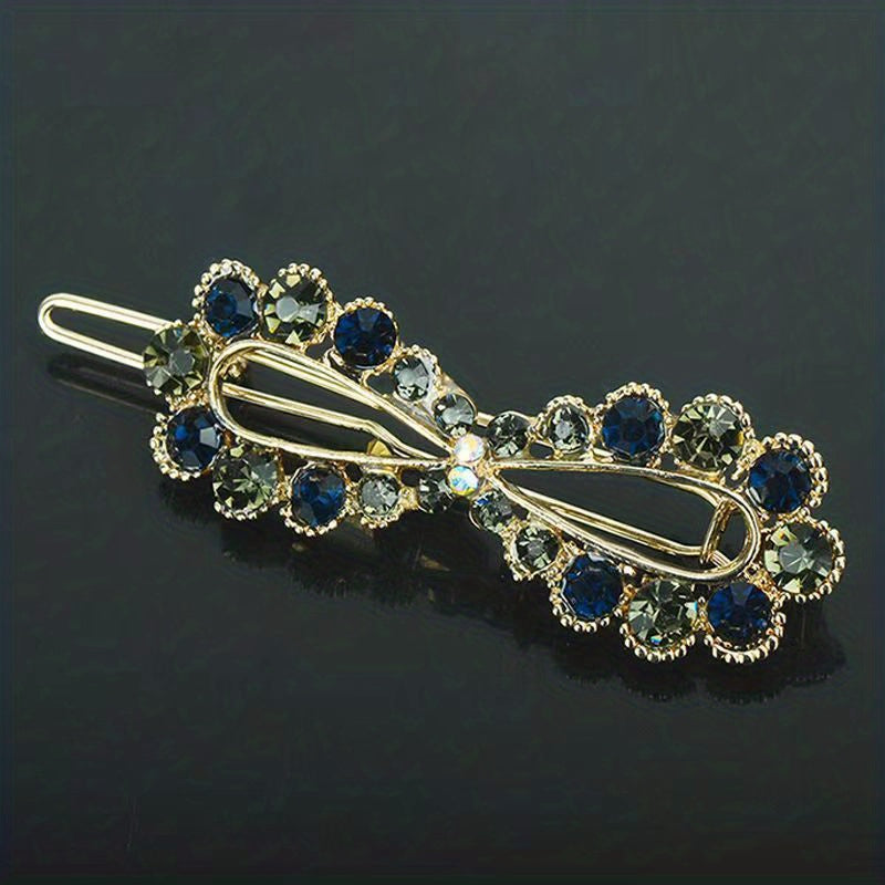 Rhinestone Hair Clip Side Clip Bangs Clip Hair Accessories Jewelry