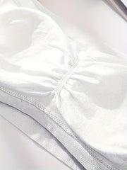 4 Pack Plus Size Sports Bra Set Seamless Removable Pad