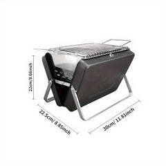 Portable BBQ Grill Shelf for Camping and Picnic