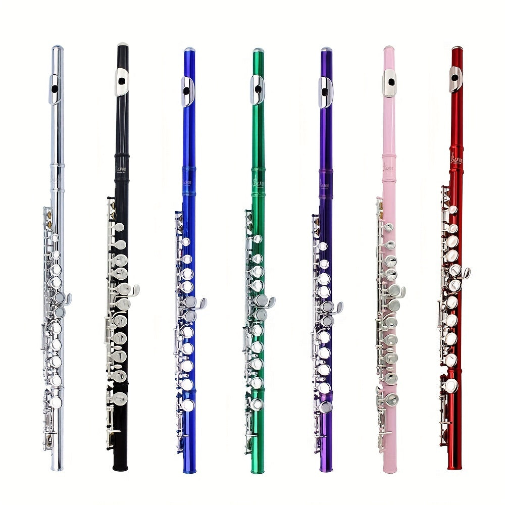 16 Hole Nickel Plated Flute C Blending with Cleaning Kit