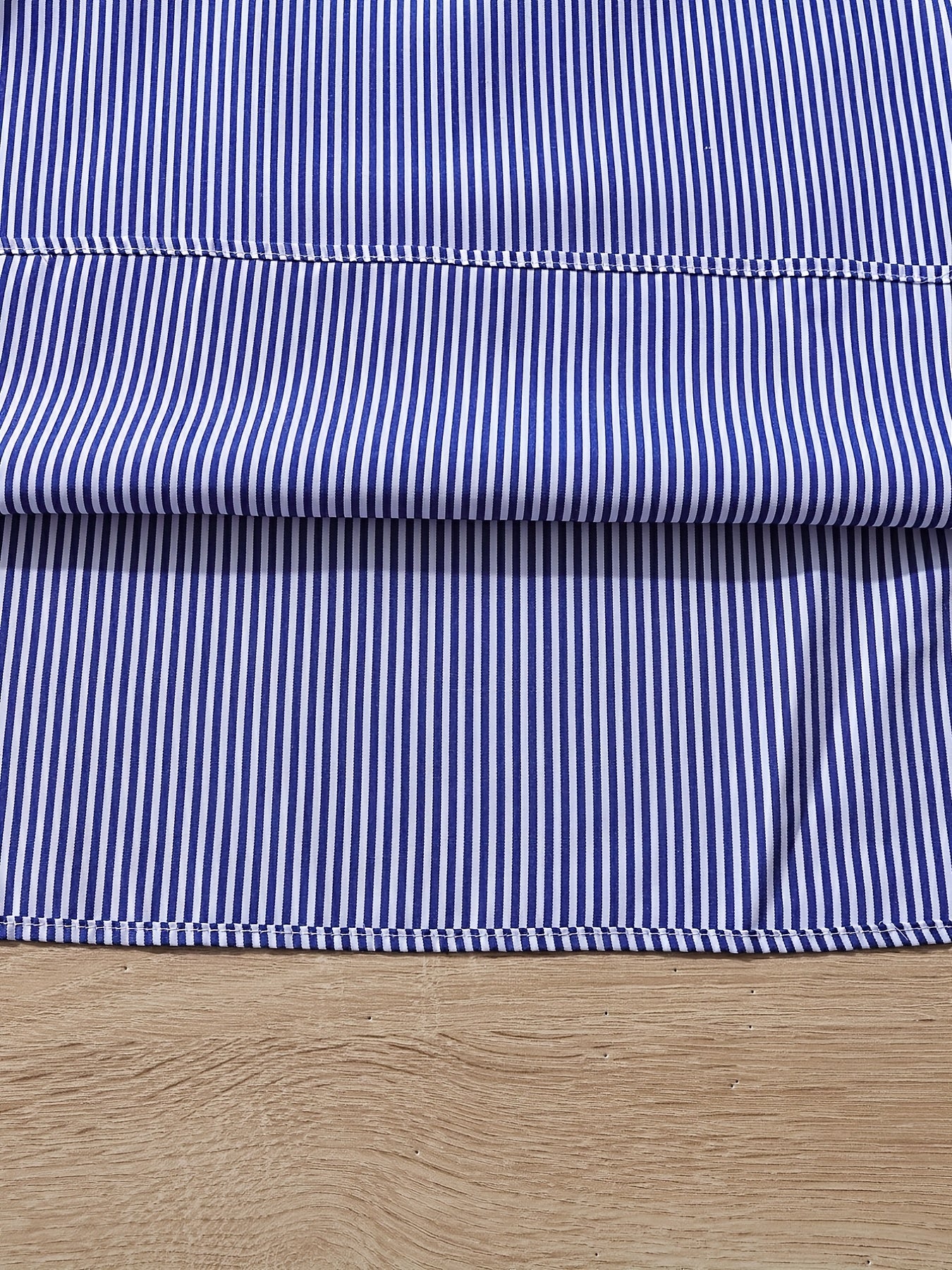 Girls' Striped Off Shoulder Slip Dress with Belt