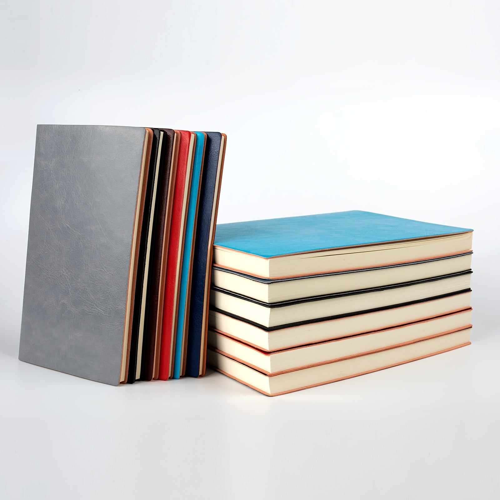 A5 A6 Lined Journal Faux Leather Hardcover Notebook