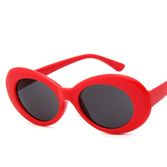 Round Sunglasses For Women Men Hiphop Block Glasses UV400