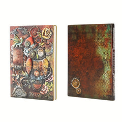 A5 Owl Embossed Notebook Retro Diary