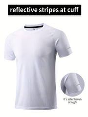 Men's Quick Drying Performance Tee for Gym Sports Training
