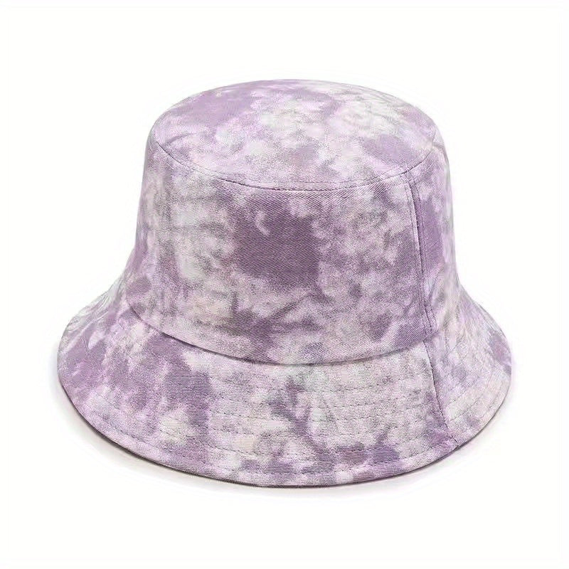 Tie Dye Bucket Hat Sunshade Beach Vacation