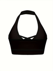 Criss Cross Hollow Push Up Bra Backless Comfortable Stretch Bra