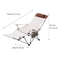 Portable Folding Outdoor Camping Lounge Chair