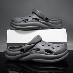Men's Soft Closed Toe Sandals Walking Shoes