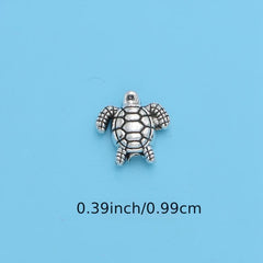30 Pcs Turtle Loose Spacer Beads Jewelry Making DIY Accessories