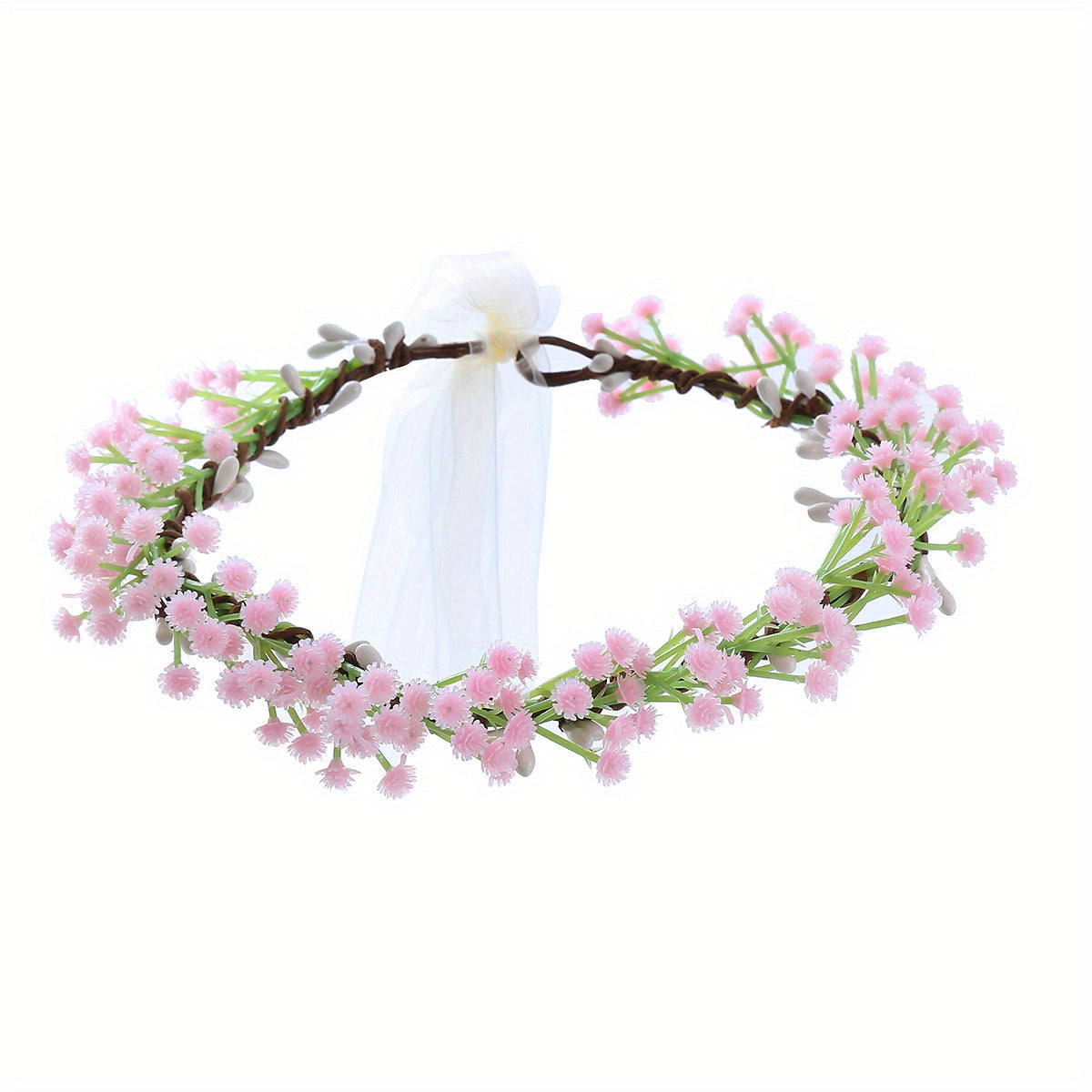 Girl's Flower Children's Wreath Christmas Party Headdress