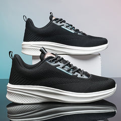 Men's Breathable Running Shoes with Cushioned Comfort