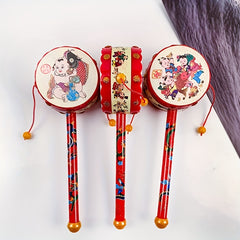 Baby Hand Rattle Drum Safe And Auspicious