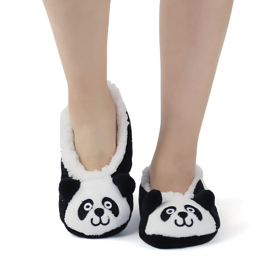 Cartoon Animal Plush Socks for Women
