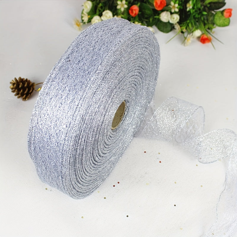 2m Lace Christmas Ribbon Decorations