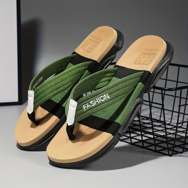 Men's Lightweight Non Slip Flip Flops Quick Drying Comfortable Thong Sandals