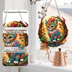 Animal Pattern Diamond Painting Kit DIY Pendant Home Decor