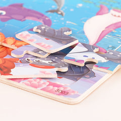 Wooden Jigsaw Puzzles for Kids - Educational Toys for Early Learning