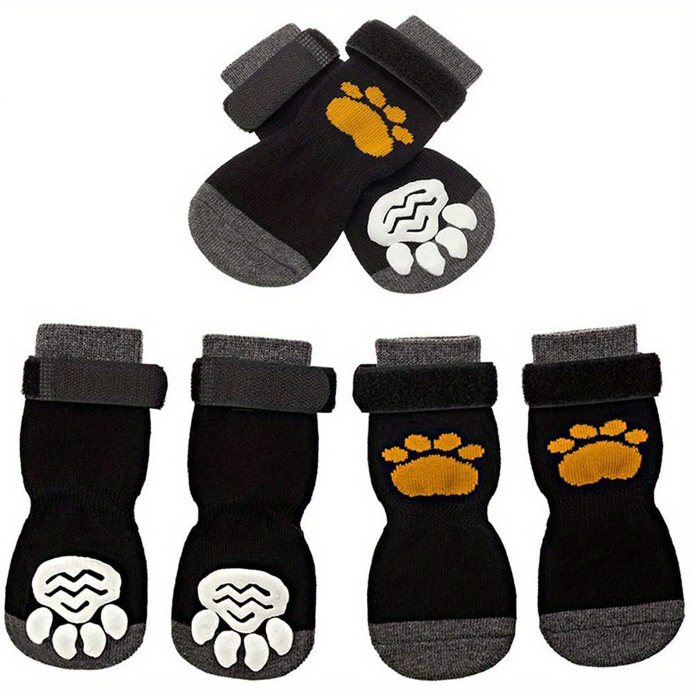 Non Slip Outdoor Socks 4pcs For Dog & Cat