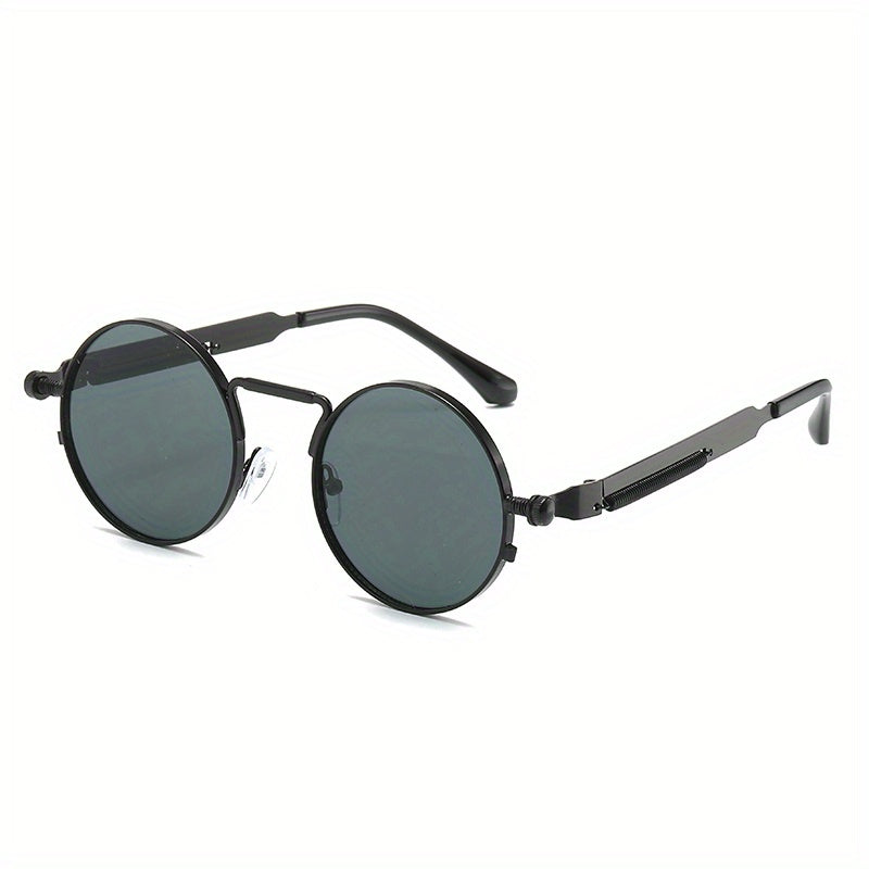 Steampunk Round Sunglasses UV400 Sun Shades