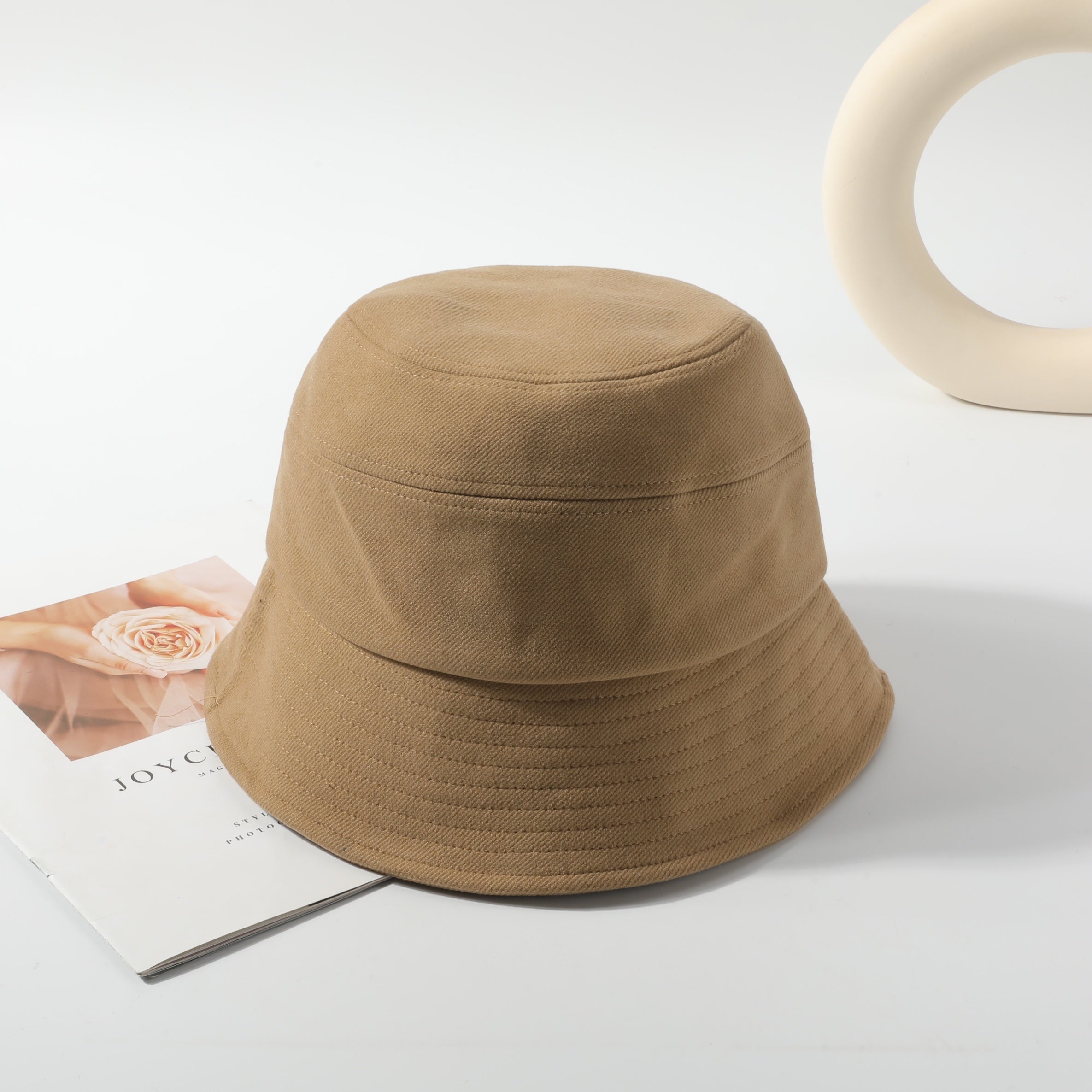 Solid Unisex Bucket Hat Assorted Colors Beach Pool Sun Caps