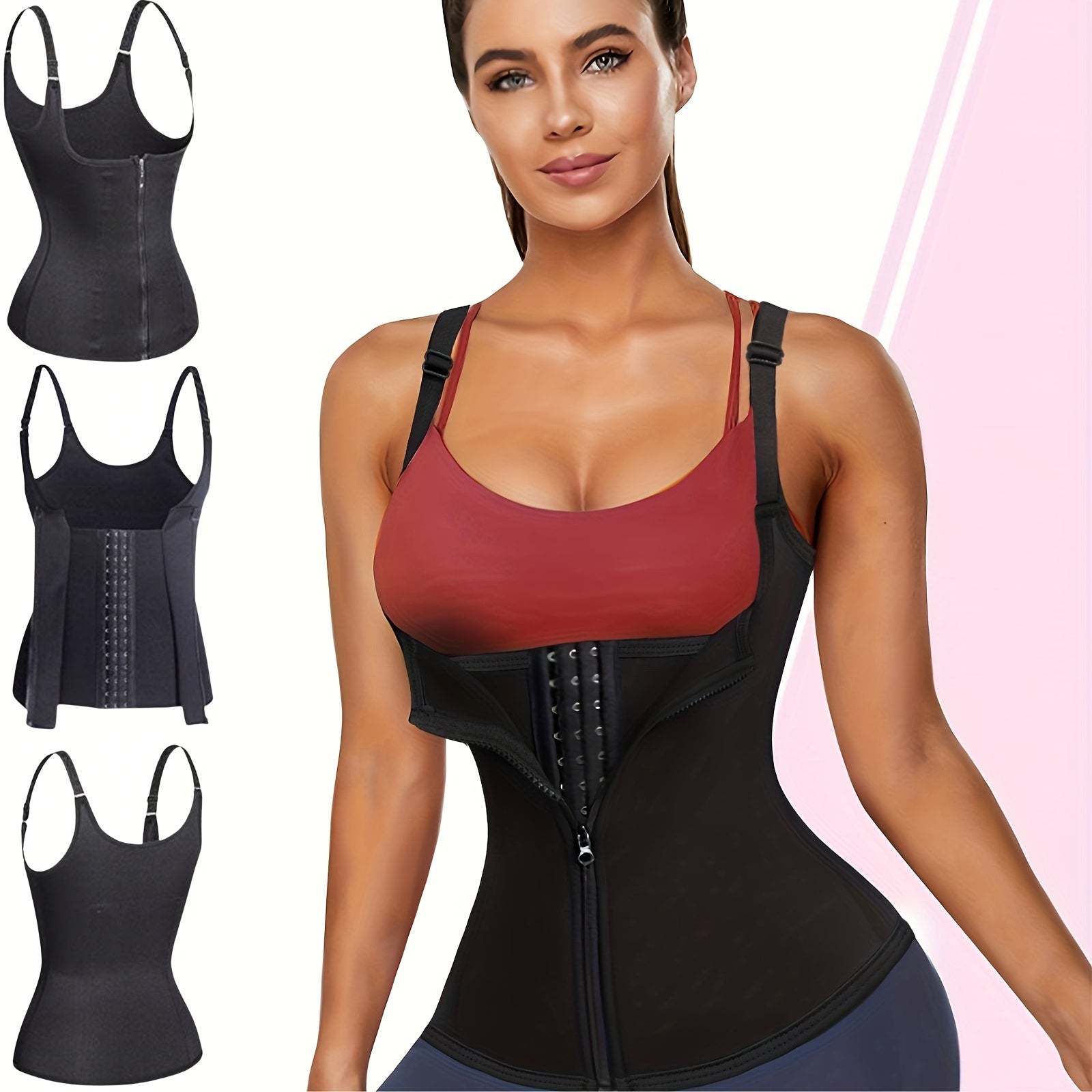 Women's Sports Waist Trainer Double Pressing Underbust Corset