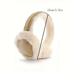 Classic Plush Ear Muffs Soft Earmuff Warmers for Winter Outdoor
